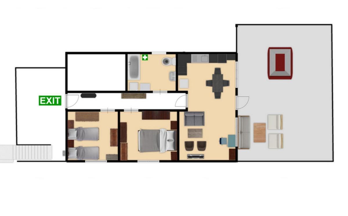 Blue Sky Apartment พรีมอชเตน ภายนอก รูปภาพ